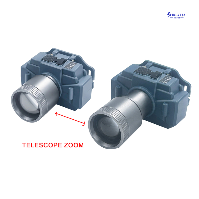 ShiErTu Đ&egrave;n pha pin lithium c&oacute; độ ph&oacute;ng đại mạnh 32MM cho k&iacute;nh thi&ecirc;n văn-V585