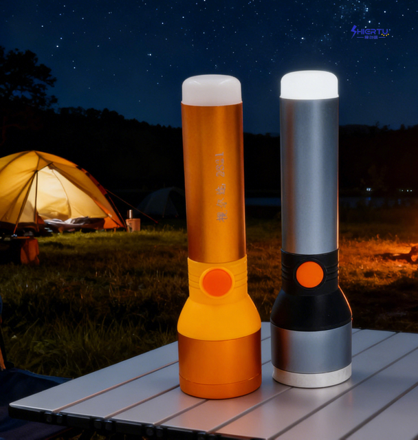 Đ&egrave;n pin pin lithium hợp kim nh&ocirc;m ShiErTu-2821