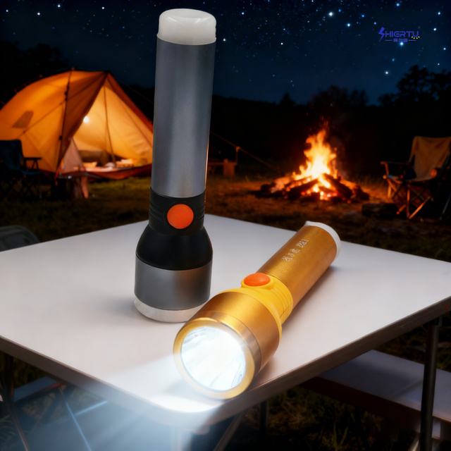 Đ&egrave;n pin pin lithium hợp kim nh&ocirc;m ShiErTu-2821