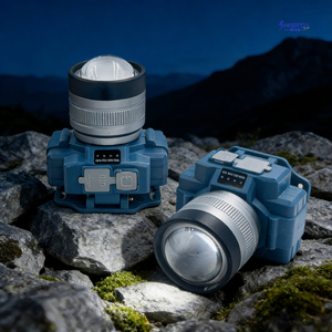 ShiErTu Đ&egrave;n pha pin lithium c&oacute; độ ph&oacute;ng đại mạnh 32MM cho k&iacute;nh thi&ecirc;n văn-V585